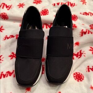 Michael Kors Black Slip-On Sneakers for women